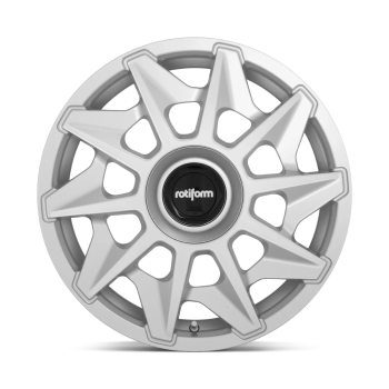 R1242085F4+35 Rotiform (R124 CVT Wheel 20x8.5 5x112/5x120 35 Offset - Gloss Silver)