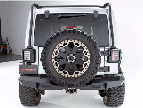 272115T Go Rhino (REAR STRAIGHT BUMPER GO RHINO TRAILLINE)