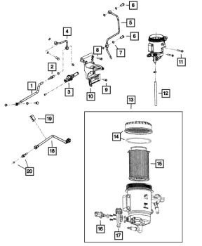 68157291AA Mopar (FUEL FILTER)