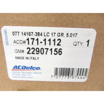 22907156 GM (Front Brake Pad Kit)