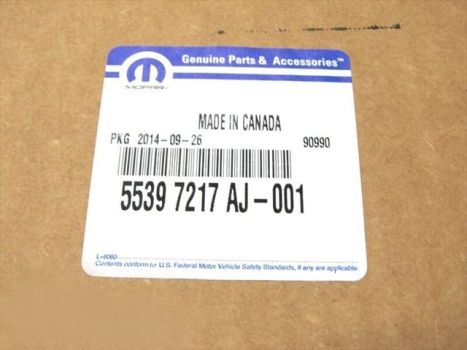 55397217AJ Mopar (BRACKET SPARE TIRE)