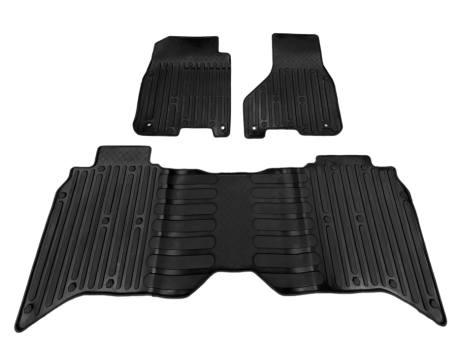 OTMTRMC205 Off Trucks (Black rubber mats front and rear (Crew Cab))