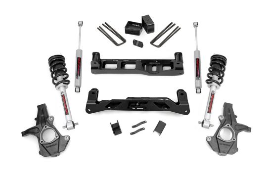 24733 Rough Country (5 INCH LIFT KIT | CAST STEEL | N3 STRUTS | CHEVY/GMC 1500 (14-17))
