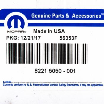 82215050AB Mopar (REMOTE ST, COMPLETE)