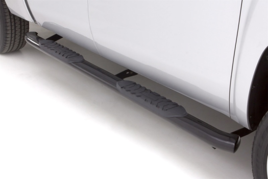 23885007 Lund International (5 Inch Oval Curved Nerf Bar - Black)