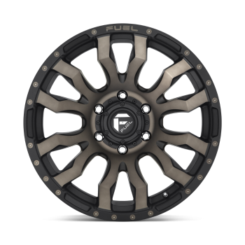 D67420208447 Fuel (Wheel Fuel D674 Blitz 20X12 6X139.7 -44 mm Matte Black Double Dark Tint)