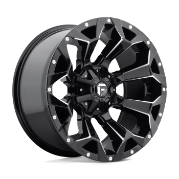 D57620907057 Fuel (ALLOY WHEEL D576 ASSAULT GLOSS BLACK MILLED FUEL)