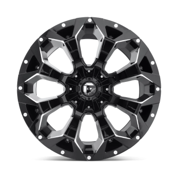 D57620907057 Fuel (ALLOY WHEEL D576 ASSAULT GLOSS BLACK MILLED FUEL)