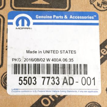 55037733AD Mopar (RADIATOR FAN CLUTCH)