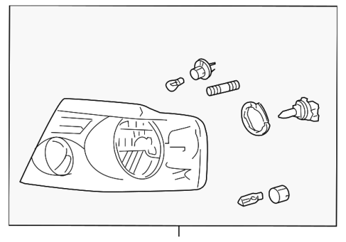 7L3Z13008CA Ford (HEADLAMP ASY)