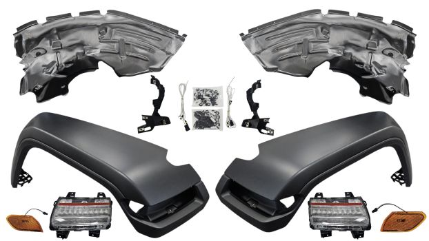 OTJL01248 Off Trucks (High Top Front Mudguard Kit with LEDs)
