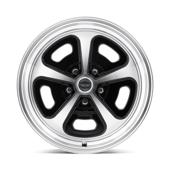 VN50158012500 American Racing (500 Mono Cast 15X8 5X114.3 0mm Gloss Black Machined)