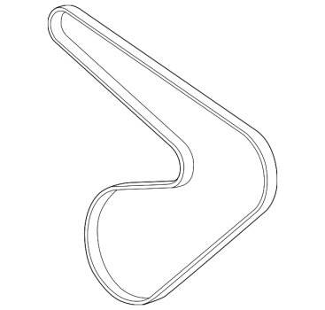12626076 GM (BELT-W/PMP & GEN)