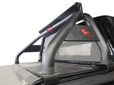 RB001BK-KIT Black Horse Offroad (Roll Bar in acciaio nero con luci LED Black Horse)