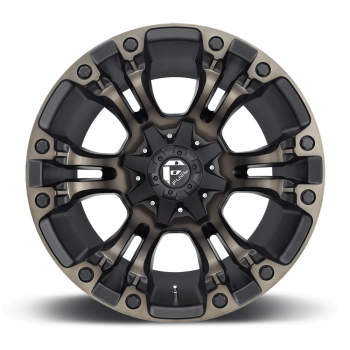 D56917002647 Fuel (Wheel Fuel D569 Vapor 17X10 5X114.3 5X127 -18 mm Matte Black Double Dark Tint)