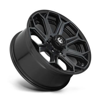 D70422008447 Fuel (Wheel Fuel D704 Siege 22X10 6X139.7 -18 mm Gloss Machined Double Dark Tint)