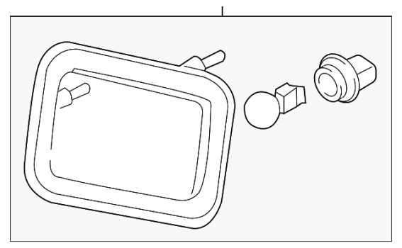 15060530 GM (TURN SIGNAL LIGHT PASSENGER SIDE - HUMMER H2)