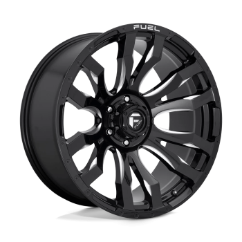 D67316808545 Fuel (ALLOY WHEEL D673 BLITZ GLOSS BLACK MILLED FUEL)