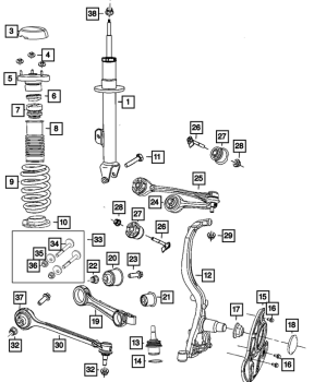68045131AE Mopar (CONTROL ARM)