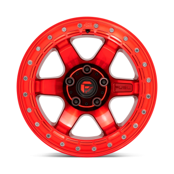 D12317907545 Fuel (D123 17X9 5X5.0 GL-RED GL-RED-RG -15MM)