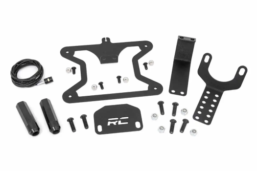 10541 Rough Country (LICENSE PLATE RELOCATION BRACKET | JEEP WRANGLER JK  (2007-2018))