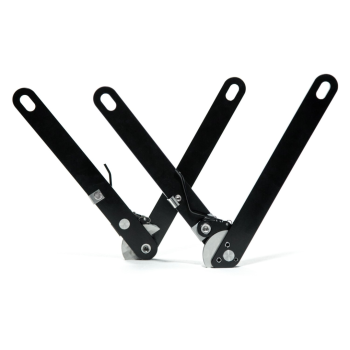 490318 Castel Usa (TAILGATE POSITION ADJUSTER; GATE KING ®; ADJUSTS IN 8 DIFFERENT POSITIONS; BLACK; STAINLESS STEEL; SET OF 2; NO DRILLING REQUIR)
