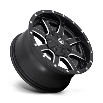 D53822408245 Fuel (Cerchio Fuel Maverick Nero opaco lavorato 22X14 -76 Offset)