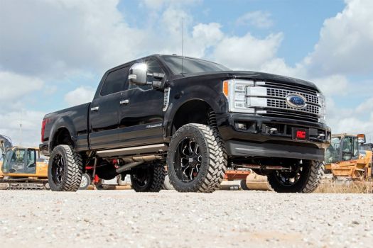 50751 Rough Country (6 INCH LIFT KIT | DIESEL | 4-LINK | FR D/S |VERTEX | FORD SUPER DUTY (17-22))