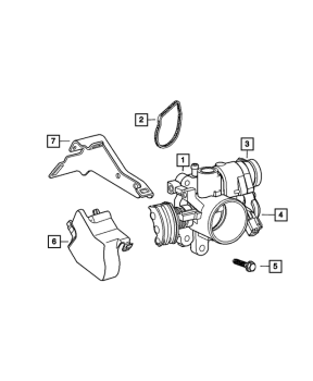 5114402AA Mopar (THROTTLE BODY)