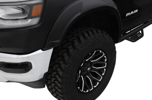 50934-02-FRONT Bushwacker (FENDER FLARES FRONT RAM 1500 DT DRT STYLE)