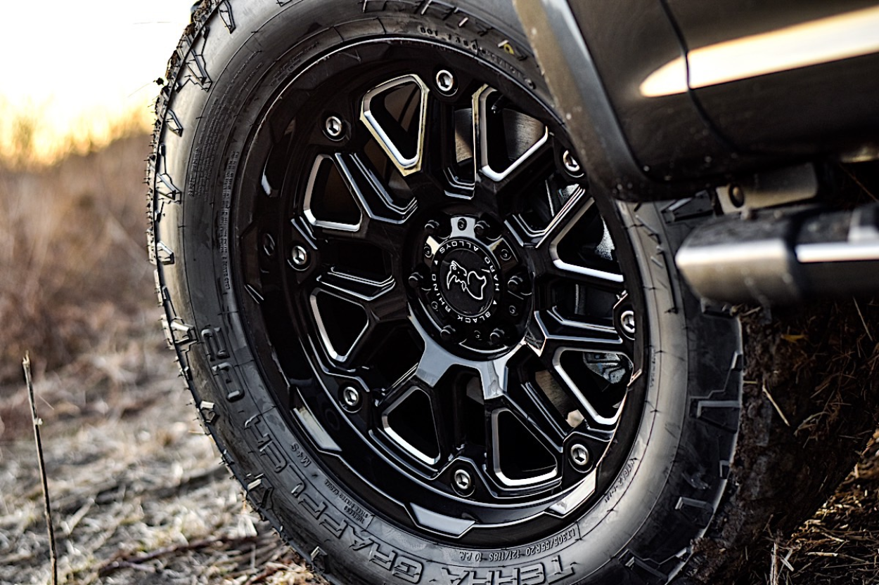 Ford F150 2019 Cerchi Black Rhino Hollister 20x9,5 ET 12