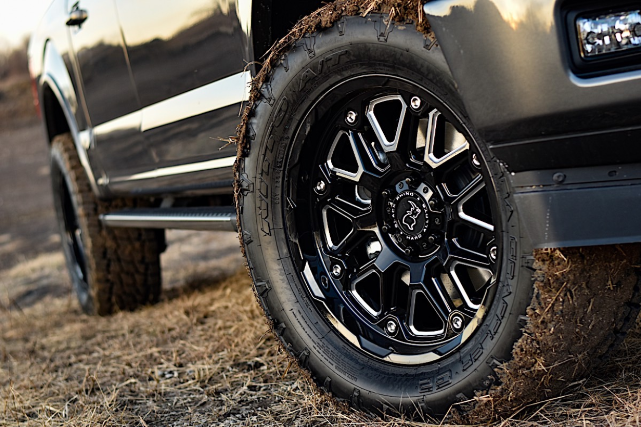 Ford F150 2019 Cerchi Black Rhino Hollister 20x9,5 ET 12