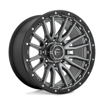 D68022008247 Fuel (Wheel Fuel D680 Rebel 22X10 8X165.1 -18 mm Matte Gun Metal Black Bead Ring)