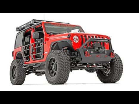 10619 Rough Country (JEEP STEEL TUBE DOORS | FRONT & REAR (18-20 JL/ 2020 GLADIATOR))
