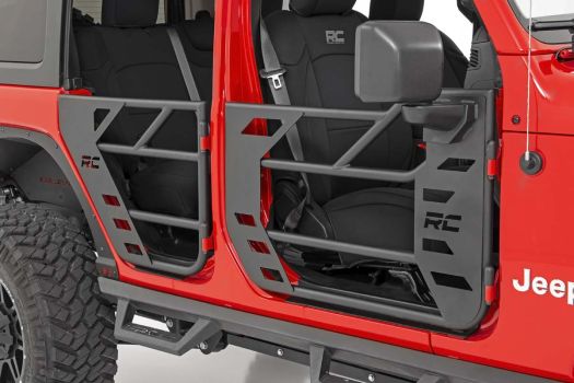 10619 Rough Country (JEEP STEEL TUBE DOORS | FRONT & REAR (18-20 JL/ 2020 GLADIATOR))