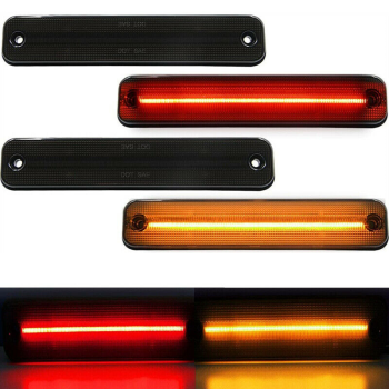 WM533368 Wmax (Kit 4 Luci ingombro LED rosso/orange)