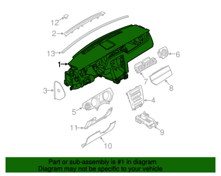 BR3Z6304320BA Ford (CRUSCOTTO)