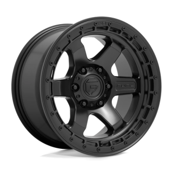 D75018907557 Fuel (Wheel Fuel D750 Block 18X9 5X127 20mm Matte Black With Black Ring)