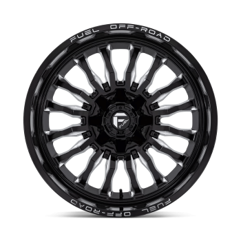 D79522009847 Fuel (Wheel Fuel Arc Nero opaco lavorato 22X10 -18 mm Offset)