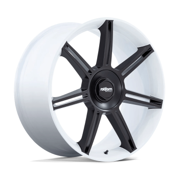 R908221263+60 Rotiform (R908 22X12 5X130 WHT M-BLK-SPK 60MM)