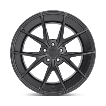 M117198521+35 Niche (M117 Misano 19X8.5 5X120 35mm Matte Black)