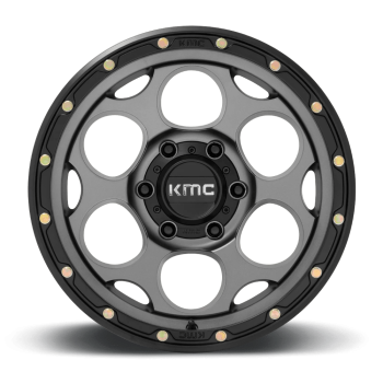 KM54178550918 KMC Wheels (Cerchio KMC Dirty Harry Nero satinato 17X8.5 +18 Offset)