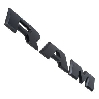 68309785AB Mopar (Front Door Nameplate Black 