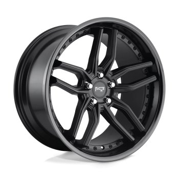 M194198521+35 Niche (ALLOY WHEEL M194 METHOS GLOSS BLACK MATTE BLACK NICHE ROAD WHEELS)