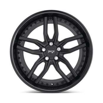 M194198521+35 Niche (ALLOY WHEEL M194 METHOS GLOSS BLACK MATTE BLACK NICHE ROAD WHEELS)