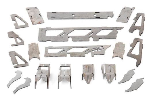 10565 Rough Country (JK DANA 30 Front Axle Truss & Gusset Kit)