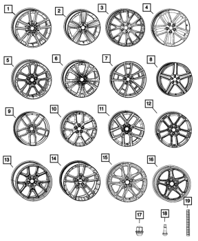 68530252AA Mopar (WHEEL)