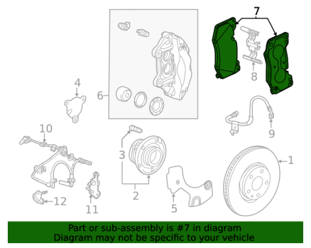 85614851 GM (PAD KIT)
