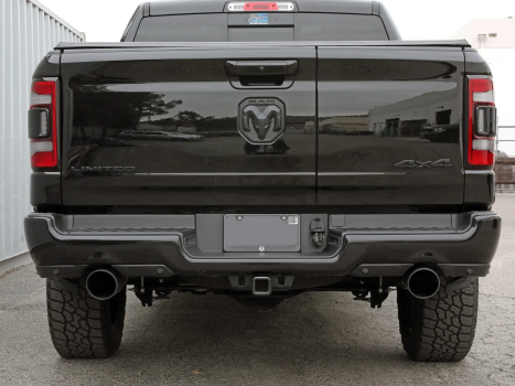 49-32081-B aFe Power (Gemini XV 3 IN 304 Stainless Steel Cat-Back Exhaust System w/ Cut-Out Black)