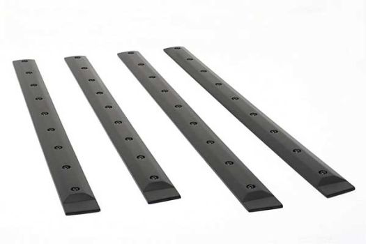 991674 Egr Usa (SIDE MOLDING; BOLT-ON LOOK; DIRECT FIT; LIGHTLY TEXTURED; BLACK PAINTABLE; 4 PIECE; TWO 41-1/2 INCH LENGTH X 3 INCH WIDTH FRONT)